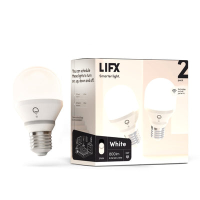 LIFX White 800 Lumen E27 Smart Light 2-Pack - YourSmartLife