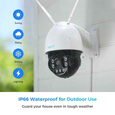 Smart 5MP PTZ WiFi Camera with Spotlight - YourSmartLife
