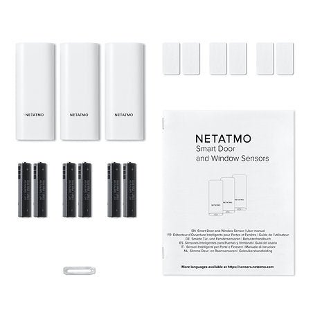 Netatmo Sensor Battery Excel Life with Netatmo Smart Door and Window Sensors - Your Smart Life ...