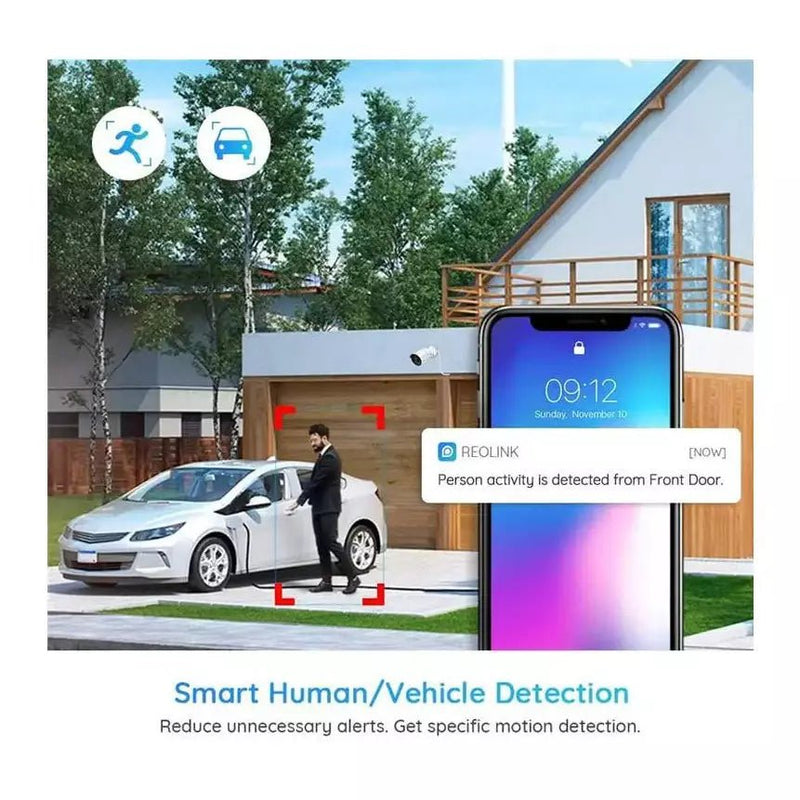 Reolink RLC-510A 5MP PoE IP Camera with Person/Vehicle Detection - YourSmartLife