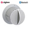 SALTO danalock BLE + Zigbee compatible deadbolt. Silver finish. - YourSmartLife