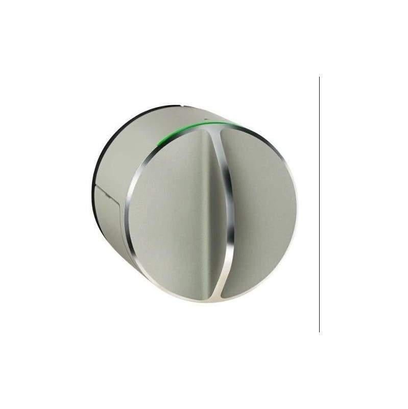 SALTO danalock BLE + Zigbee compatible deadbolt. Silver finish. - YourSmartLife