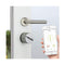 SALTO danalock BLE + Zigbee compatible deadbolt. Silver finish. - YourSmartLife
