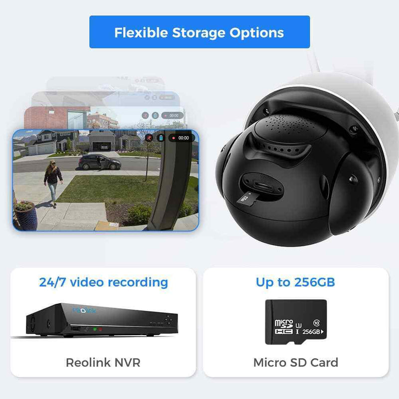 Smart 5MP PTZ WiFi Camera with Spotlight - YourSmartLife